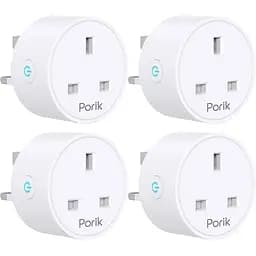 Wi-Fi розетка Porik Mini Smart Plug працює з Alexa Google Home з дистанційним керуванням