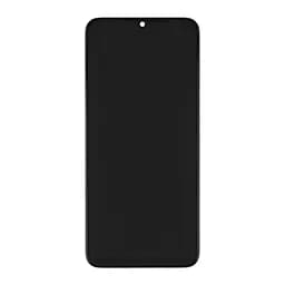 Дисплей для смартфона (телефону) Xiaomi Poco M4 5G, Poco M5 4G (2022) black (з рамкою)(Service Original) - мініатюра 2