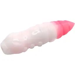 Силікон FishUP Pupa 1.2" Cheese Taste #132 White/Bubble Gum (10 шт/уп)