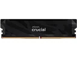 Модуль памяти Crucial DDR5 16GB Pro 6400Mhz Overclocking Black EXPO/XMP (CP16G64C32U5B)