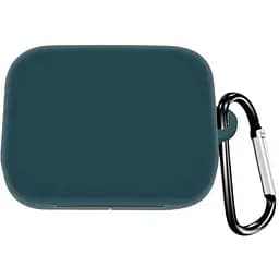 Чохол-накладка DK Silicone Candy Friendly з карабіном для OnePlus Buds Pro (green)