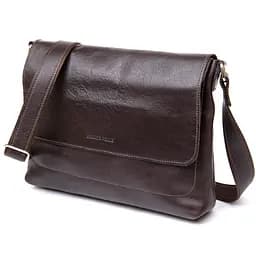 Чоловіча шкіряна сумка GRANDE PELLE 30х23х6 см sum0015573