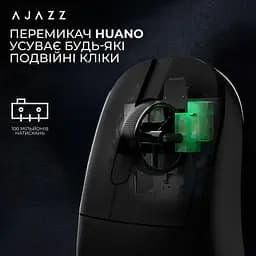 Миша Ajazz AJ179PRO 8K Charging Dock Black (AJ179-PRO-B) - мініатюра 9