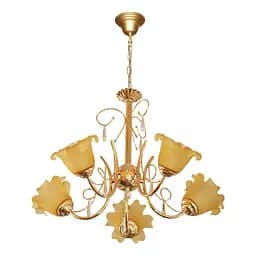 Люстра підвісна Brille флористика E27 40W G (LK-064S/5)