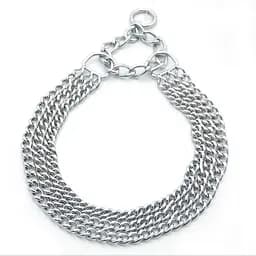 Нашийник зашморг ланцюжок для собак Zoo-hunt металевий УЛ3 3,5 мм 65 см