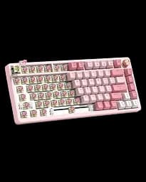 Клавіатура Womier VK75 Cream Switch Pink (VK75-CS-PK) - мініатюра 3