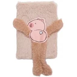 Блокнот А6 ZiBi Capybara Kids Line плюшевий клітинка 80 аркушів (ZB700014) - мініатюра 3