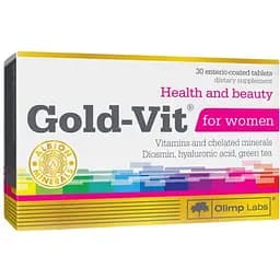 Вітаміни та мінерали Olimp Sport Nutrition Gold Vit for Women, 30 капсул