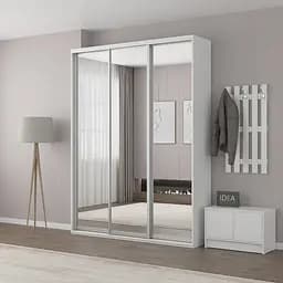 Шафа-купе Idea серія 2 180 x 60 x 240 см Білий Дзеркало