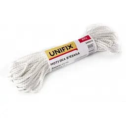 Веревка вязаная универсальная Unifix 4 мм x 15 м белая