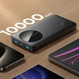 Павербанк Joyroom Black 10 000 mAh / 12 Вт (6956116713256) - мініатюра 8