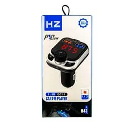 ФМ модулятор в машину автомобільний трансмітер із зарядкою HZ H43+ BT TYPE-C - мініатюра 3