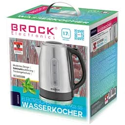 Електрочайник Brock WK 9903 SS 1850Вт1.7л нержавіюча сталь - мініатюра 2