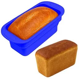 Форма для випікання хліба силіконова 29.5х12.3х11 см, Profsil Синій 87149