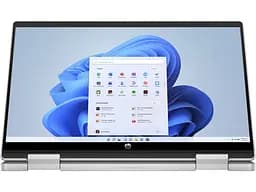 Ноутбук HP Pavilion x360 14-ek1003ua 14' FHD IPS Touch, Intel i3-1315U, 8GB, F256GB, UMA, DOS, сріблястий (826T1EA) - мініатюра 5