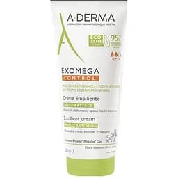 Пом'якшуючий крем для тіла та обличчя A-Derma Exomega Control, 200 мл (209252)