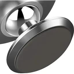 Автомобільний тримач Baseus Small Ears Series Magnetic Bracket Сріблястий - мініатюра 8