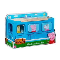 Дерев'яний ігровий набір-сортер Peppa Pig Шкільний автобус Пеппи (7222) - мініатюра 5