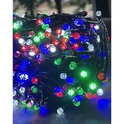 Новогодняя гирлянда Рубин 30 м 500 Цветных лампочек