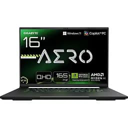 Ноутбук Gigabyte AERO X16 1WH 1WH93EEC64AH,2560 x 1600,AI 7 350 8 C/16 T,2 GHz - 5 GHz,8 MB