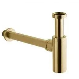 Сифон для раковини Paffoni 1”1/4G honey gold brushed ZACC240HGSP, Золотий