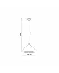 Підвісний світильник TK Lighting 5665 Cap E27 1x15W IP20 - мініатюра 3