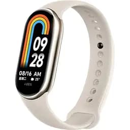 Силіконовий ремінець BeCover для Xiaomi Mi Smart Band 8 Beige (709377)