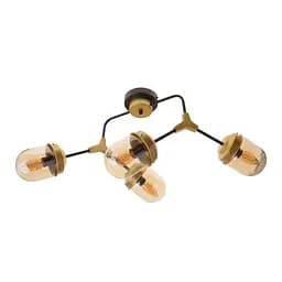 Люстра Brille лофт стельова в спальню Е14 40W G (BL-804S/4) - мініатюра 7