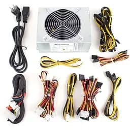 БЖ 1200W FSP FSP1200-50AAG 80+ GOLD, 6xPCI-E6+2, 135mm fan, Modular, C20, brown box (FSP1200-50AAG)