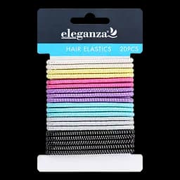 Набір резинок для волосся Eleganza, 20 шт., в асортименті (850014)