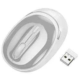 Мышь беспроводная Hoco GM34 Nuevo Bluetooth + 2.4G Gray white