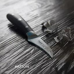 Ніж для чищення овочів Fissman Hattori з нержавіючої сталі 60 мм 000264771 - мініатюра 5