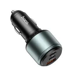 Автомобільний зарядний пристрій HOCO NZ9 Galloper 95W three-port(2C1A) car charger Black (6931474795113) - мініатюра 5