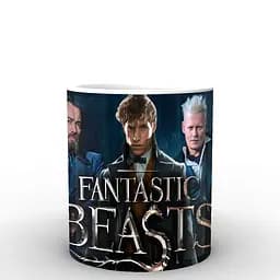 Кухоль GeekLand Fantastic Beasts Фантастичні тварюки постер FB.02.010 330 мл білий - мініатюра 3