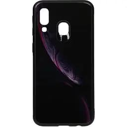 Чохол-накладка Toto Print Glass Space Case Samsung Galaxy A40 Black