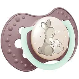 Пустушка силіконова динамічна LOVI Night&Day Girl 0-6 місяців 2 шт. (22/913_newgirl) - мініатюра 2
