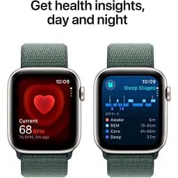 Смарт-годинник Apple Watch SE 2 GPS 40mm Starlight Aluminium Case with Lake Green Sport Loop 2024 [MXEH3] [123339] - мініатюра 4