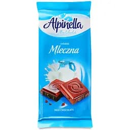 Шоколад Alpinella молочный 90 г