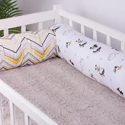 Валики-бортики MirSon Kids Time 18-0003 Pinokio захисні білі 2 шт. - мініатюра 3