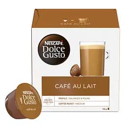 Набір кави в капсулах Nescafe Dolce Gusto Cafe Au Lait 48 шт. 480 г (3 пак. x 16 шт. 160 г) - мініатюра 2