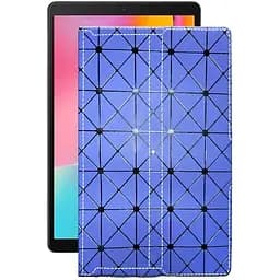 Чохол StatusCASE з екошкіри для планшету Samsung Galaxy Tab A 10.1 2019 (T510, T515) Синій ромб