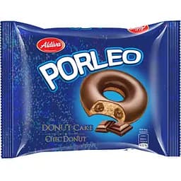 Пирожное Aldiva Porleo Донат с шоколадной начинкой в шоколадной глазури 50 г