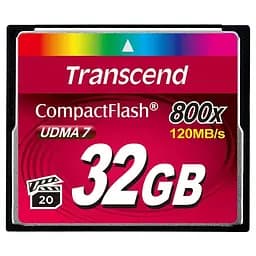 Карта памяти Transcend i 32GB CF 800X (TS32GCF800)