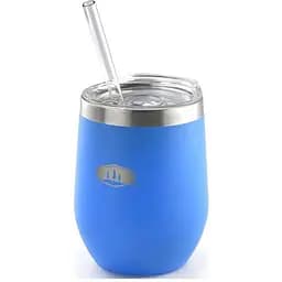 Термокружка GSI Outdoors Glacier Stainless Vacuum 12 fl oz Tumbler Голубой (1099-63352)