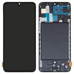 Дисплей Samsung M317 Galaxy M31s, чорний, з рамкою, Original (PRC)