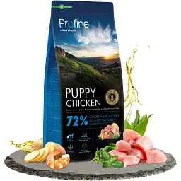 Сухий корм для цуценят та юніорів всіх порід Profine Puppy Chicken and Potatoes з куркою та картоплею 12 кг - мініатюра 2
