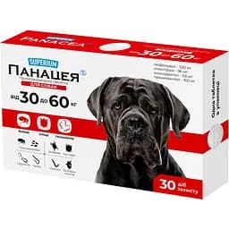 Протипаразитарна пігулка Superium Панацея для собак 30-60 кг