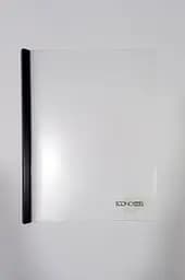 Папка Economix А5 E31261 65л. з пліч. планкою-притиском (4044572312617) Чорний