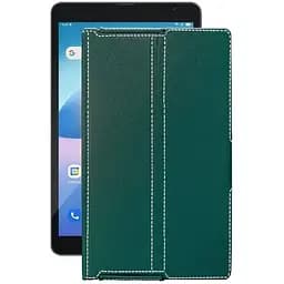 Чохол StatusCASE з екошкіри для планшету Blackview Tab 6 2021 Тм. Бірюзовий