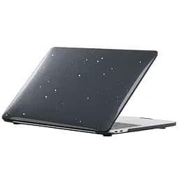 Чохол-накладка Glitter для Ale MacBook ro 16.2 (A2485/A2780/A2991/A3403/A3186) Чорний